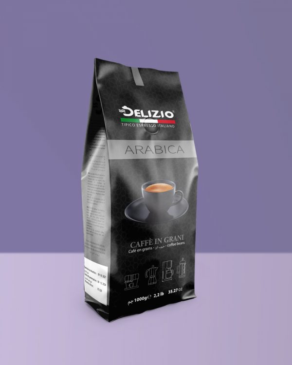 Café en grains Delizio Arabica 1kg – Image 2