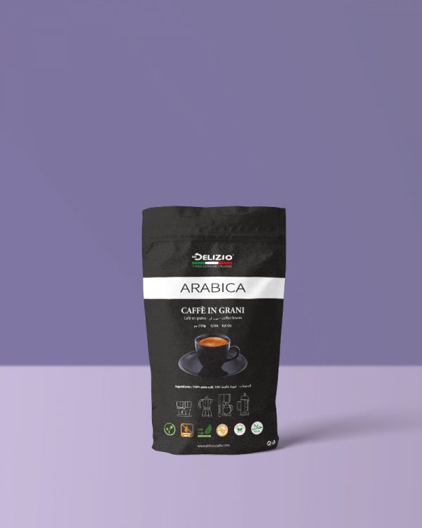 Café en grains Delizio Arabica 250g – Image 2