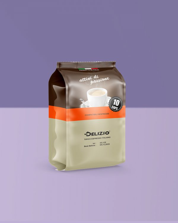 Capsules de café Delizio compatible Nespresso (1 Unité) – Image 3