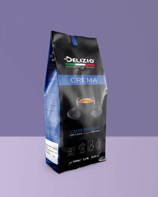 Café en grains Delizio Crema 1kg – Image 2