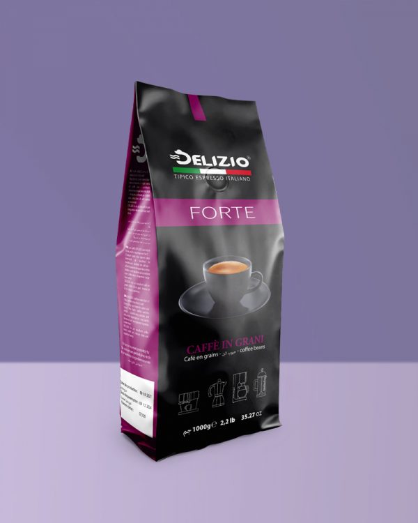 Café en grains Delizio Forte 1kg – Image 2