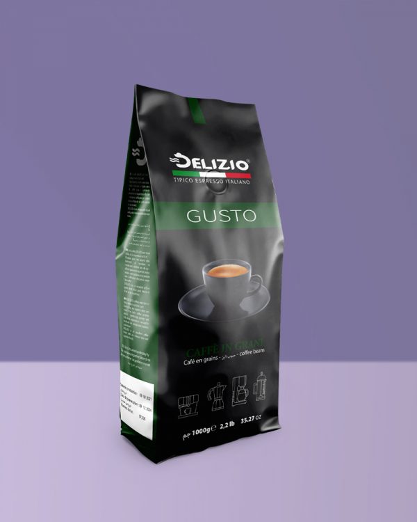 Café en grains Delizio Gusto 1kg – Image 2