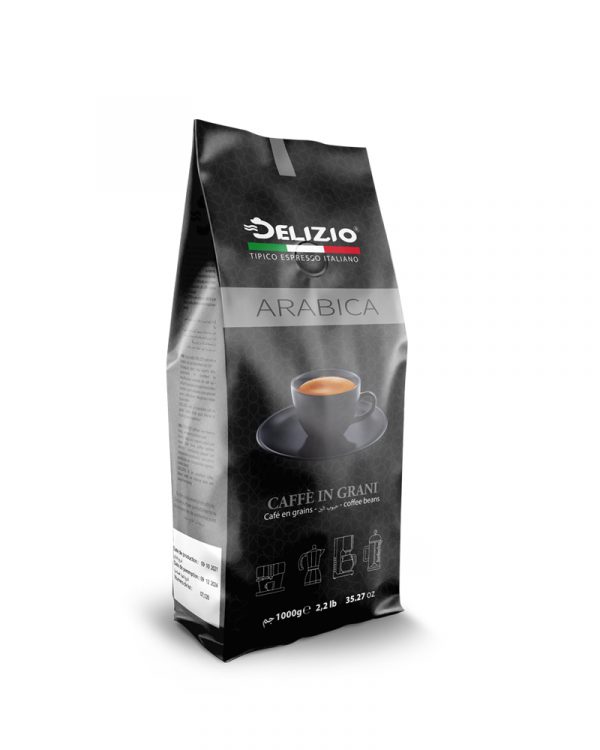 Café en grains Delizio Arabica 1kg