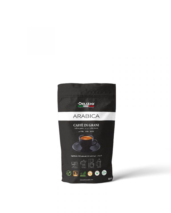 Café en grains Delizio Arabica 250g