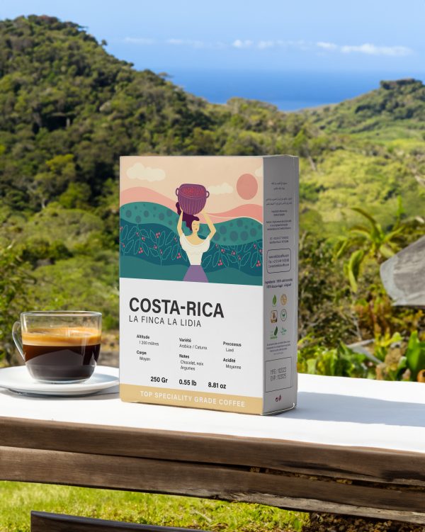 Delizio Caffè Costa-Rica Café en Grains - Origine La Finca La Lidia- 250g – Image 3
