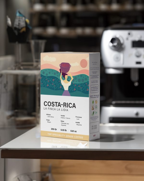 Delizio Caffè Costa-Rica Café en Grains - Origine La Finca La Lidia- 250g – Image 2