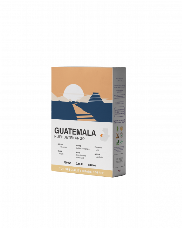 Delizio Caffè Guatemala Café en Grains - Origine Huehuetenango - 250g