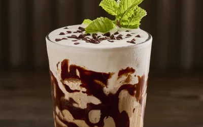 Delizio Chocolate Mint Iced Coffee